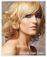 Blonde fall hair color